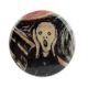 2 Pieces The Scream Painting Multicolor Wine Bottle Stopper